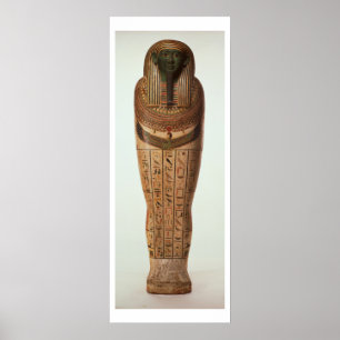 Poster Le sarcophage de Psamtik I (664-610 av. J.-C.)