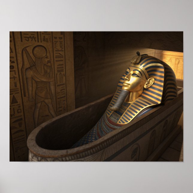 Poster Le Sarcophage d'or (Devant)