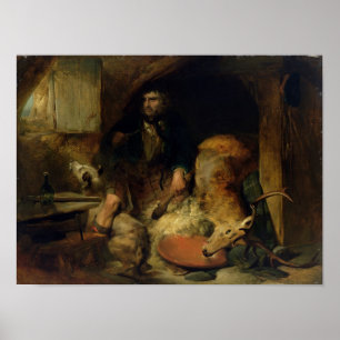 Poster Le sauvage, c.1838