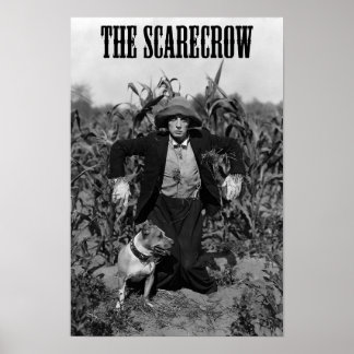 Poster Le Scarecrow 1920 Film Classique