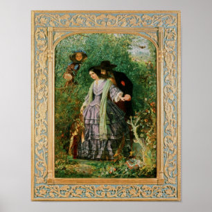 Poster Le secret, 1858