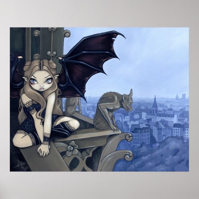 Poster Le Secret de la fée gothique de Notre-Dame Imprime (Devant)