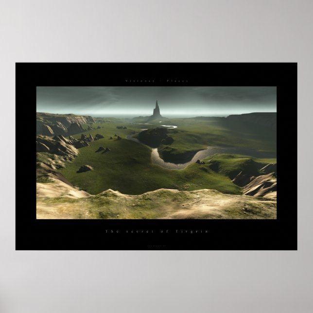 Poster Le secret de Tirgrin (Devant)