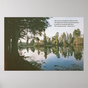 Poster Le Seigneur est mon berger — Variation D