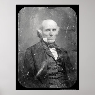 Poster Le sénateur Henry S. Foote Daguerreotype 1848