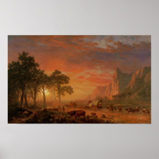 Poster Le sentier de l'Oregon