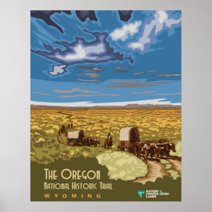 Poster Le sentier historique de l'Oregon