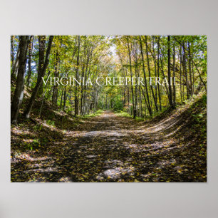 Poster Le sentier Virginia Creeper