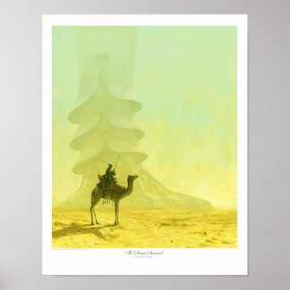 Poster "Le Sentinel du désert"