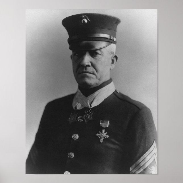 Poster Le sergent-major Dan Daly (Devant)