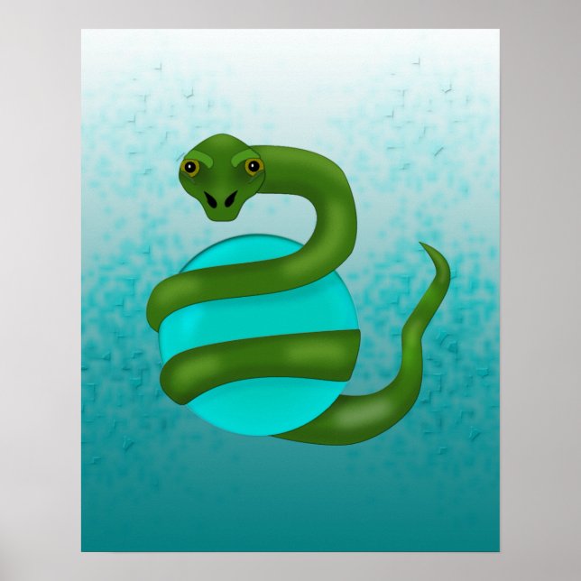 Poster Le serpent (Devant)