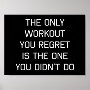 Poster Le Seul Entraînement Regret