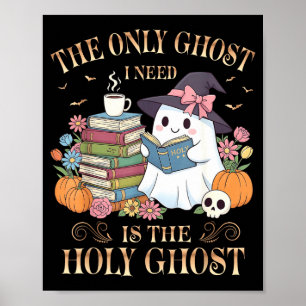 Poster Le seul fantôme dont j'ai besoin est les livres du
