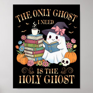 Poster Le seul fantôme dont j'ai besoin est les livres du