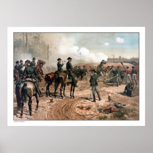 Poster Le siège d'Atlanta — Guerre civile