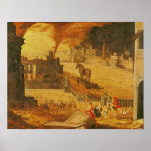 Poster Le siège de Troie