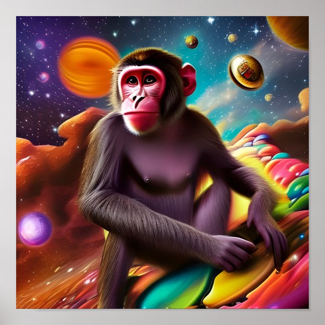 Poster Le Singe (Trois) (Devant)