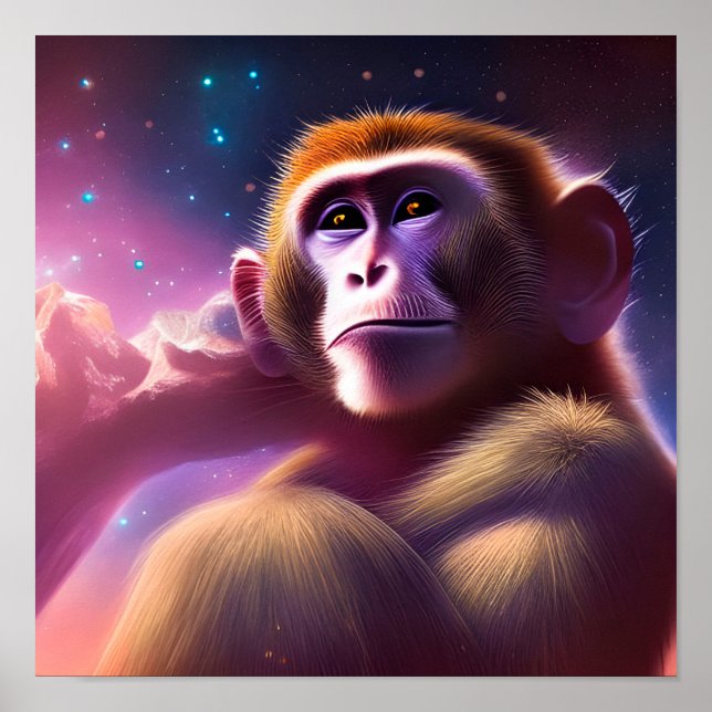 Poster Le singe (Un) (Devant)