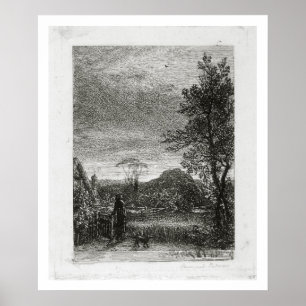 Poster Le Skylark (gravure)