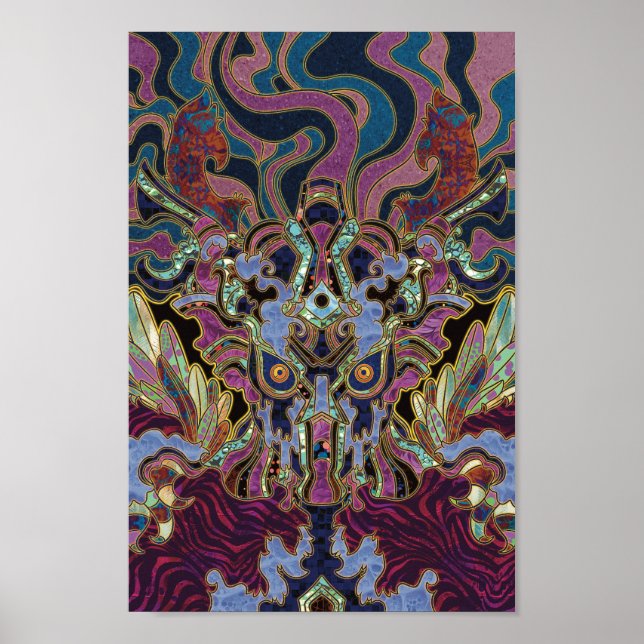 Poster Le soldat démoniaque (Devant)