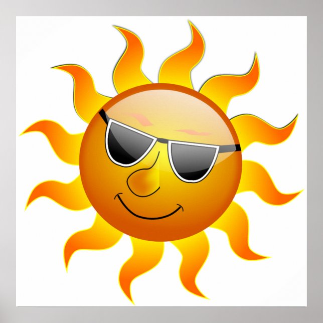 POSTER LE SOLEIL DU COOL (Devant)