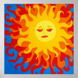 Poster Le soleil du jour