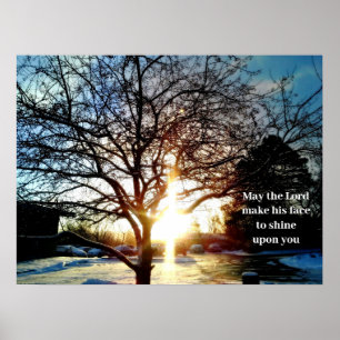 Poster LE SOLEIL DU MATIN CRÉE L'affiche CROSS