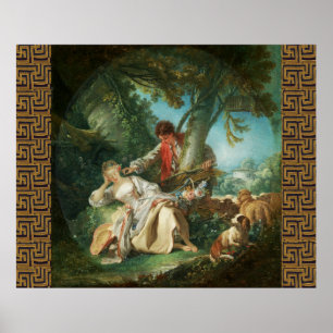 Poster Le sommeil interrompu par François Boucher