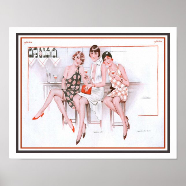 Poster Le Sourire des années 1920 (Devant)