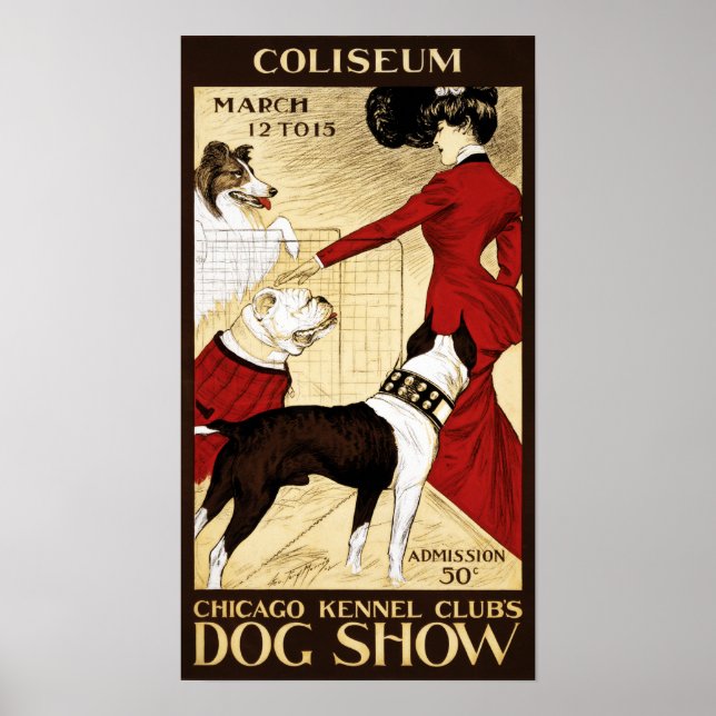 Poster Le spectacle du chien (Devant)