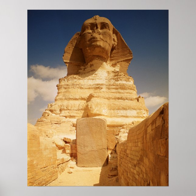 Poster Le Sphinx, datant du règne du roi (Devant)