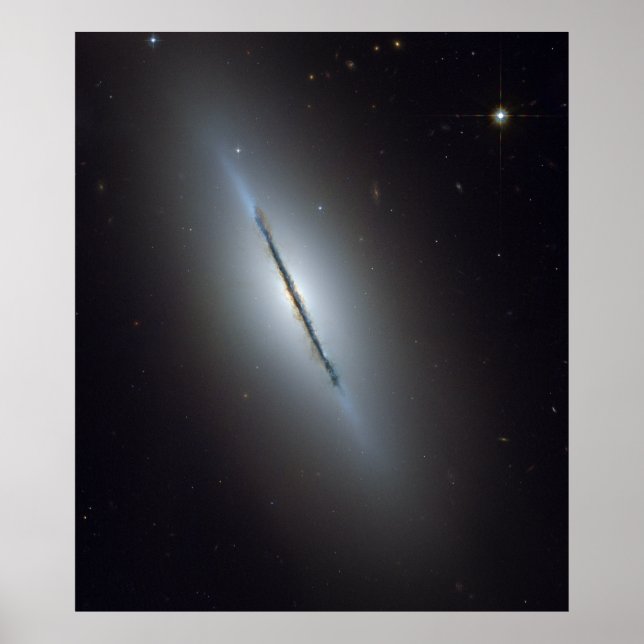 Poster Le Spindle Galaxy NGC 5866 Messier 102 (Devant)