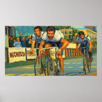 Le Sprint à Trois Paris-Roubaix 1981 Peinture
