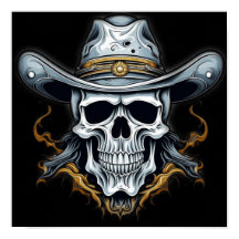 Le squelette cowboy