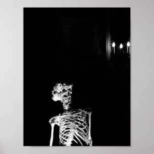 Poster Le squelette de l'homme éléphant