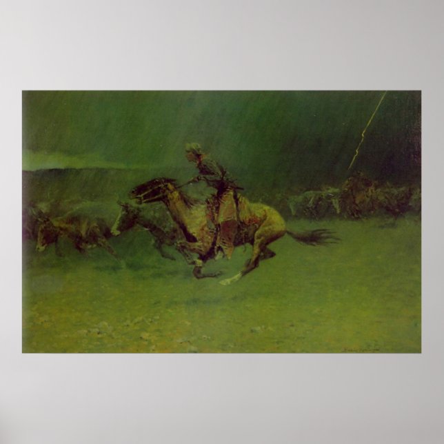 Poster Le Stampede (Devant)