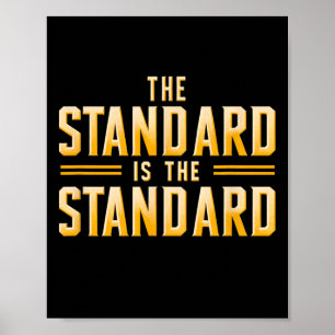 Poster Le Standard Est Le Football T Standard De Pittsbur