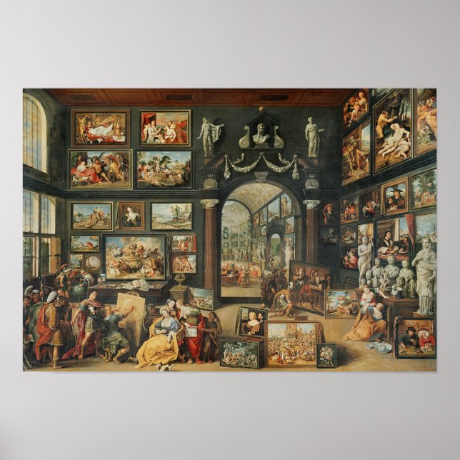 Poster Le Studio d'Apelles (Devant)