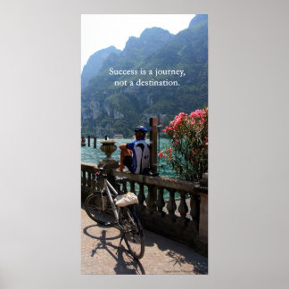 Poster Le succès est un voyage