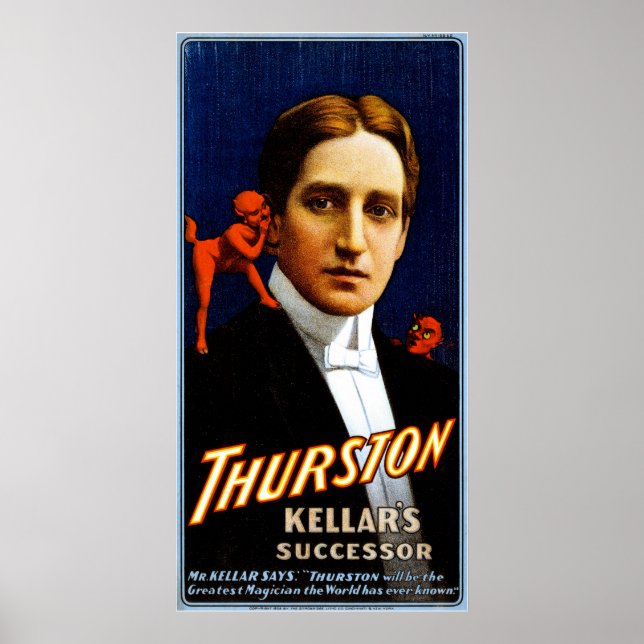 Poster Le successeur de Thurston Kellar (Devant)