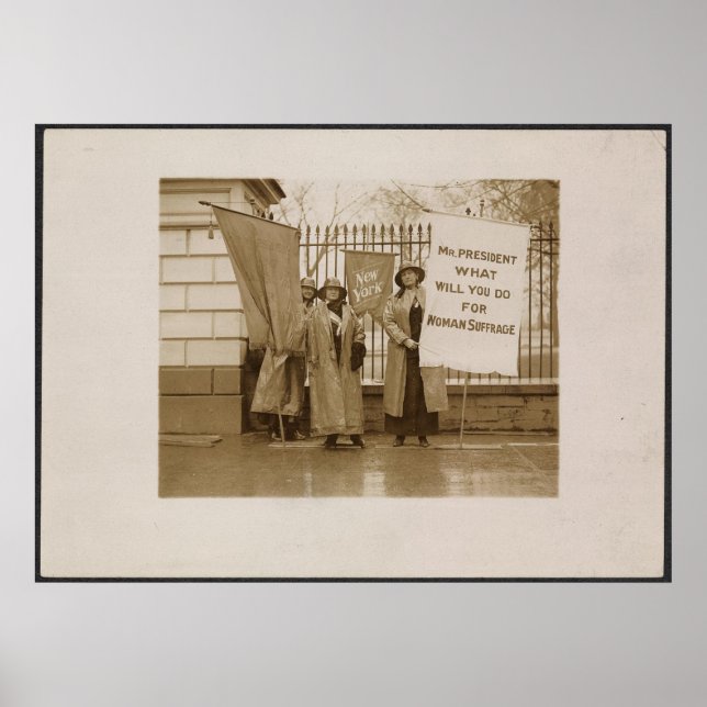 Poster Le suffrage des femmes (Devant)