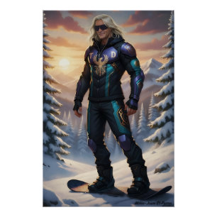 Poster Le super-héros de Phoenix : Édition Hiver