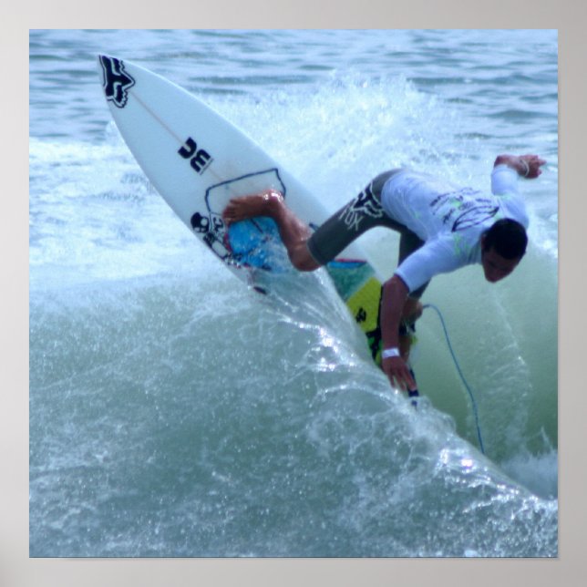 Poster Le surf du Costa Rica (Devant)