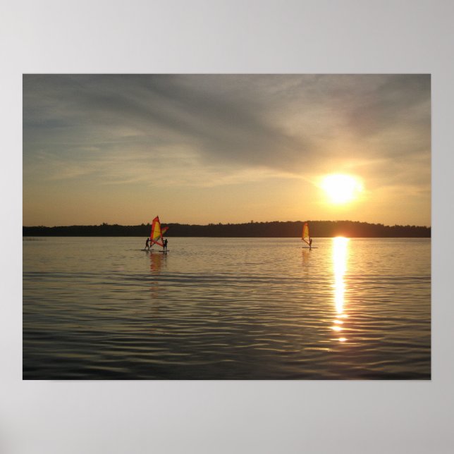 Poster Le surf éolien (Devant)