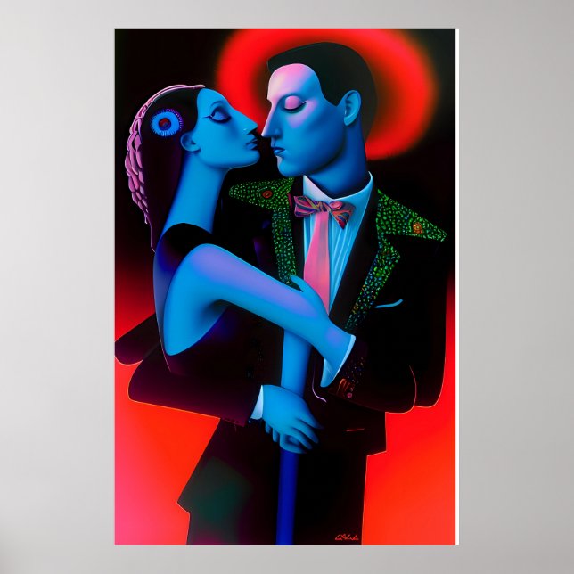 Poster Le surréalisme Valentin Saint Ken Gage (Devant)