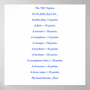 Poster Le système de *Hit*