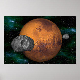 Poster Le système martien