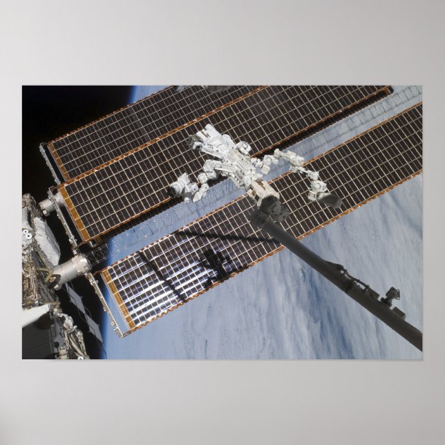 Poster Le système robotique Dextre construit au Canada 2 (Devant)