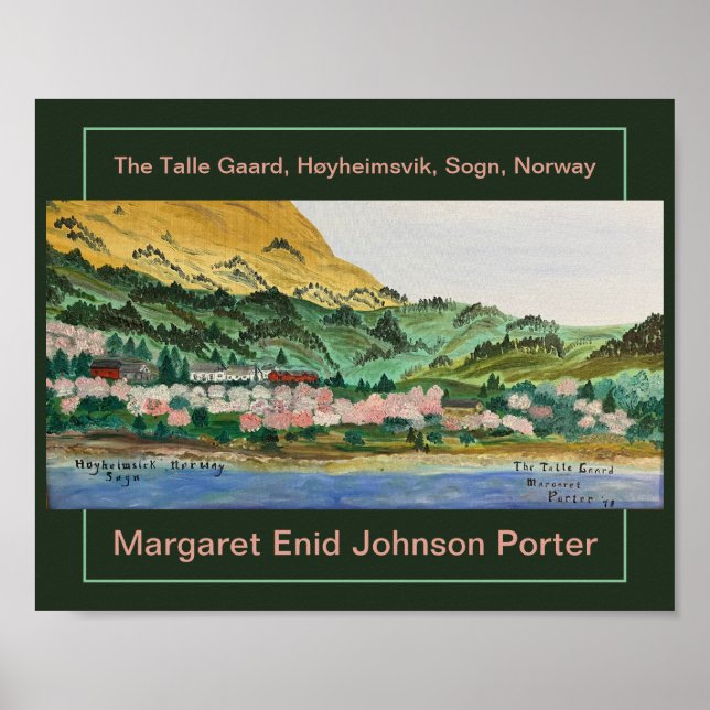 Poster Le Talle Gaard (La Ferme Talla) 78 MEJP Art (Devant)