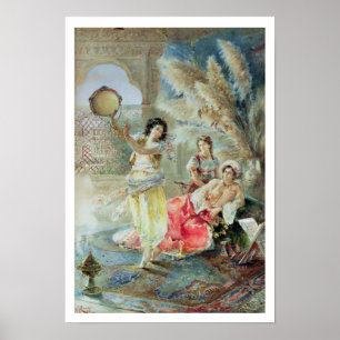 Poster Le Tambourine (avec papier)